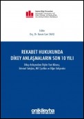 Yayınlarımız Rekabet Hukuku ve Politikası Uygulama ve Araştırma Merkezi